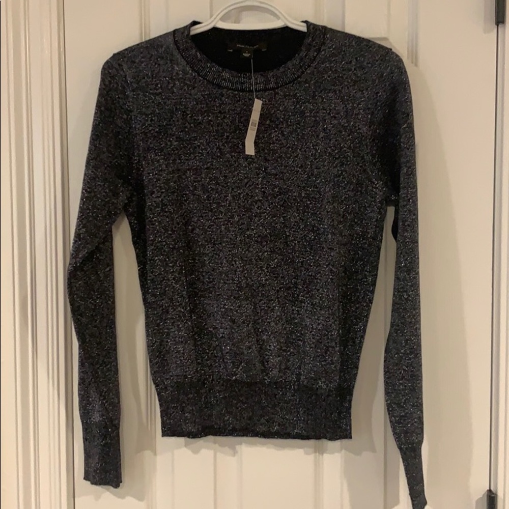Ann Taylor shimmer crew neck sweater